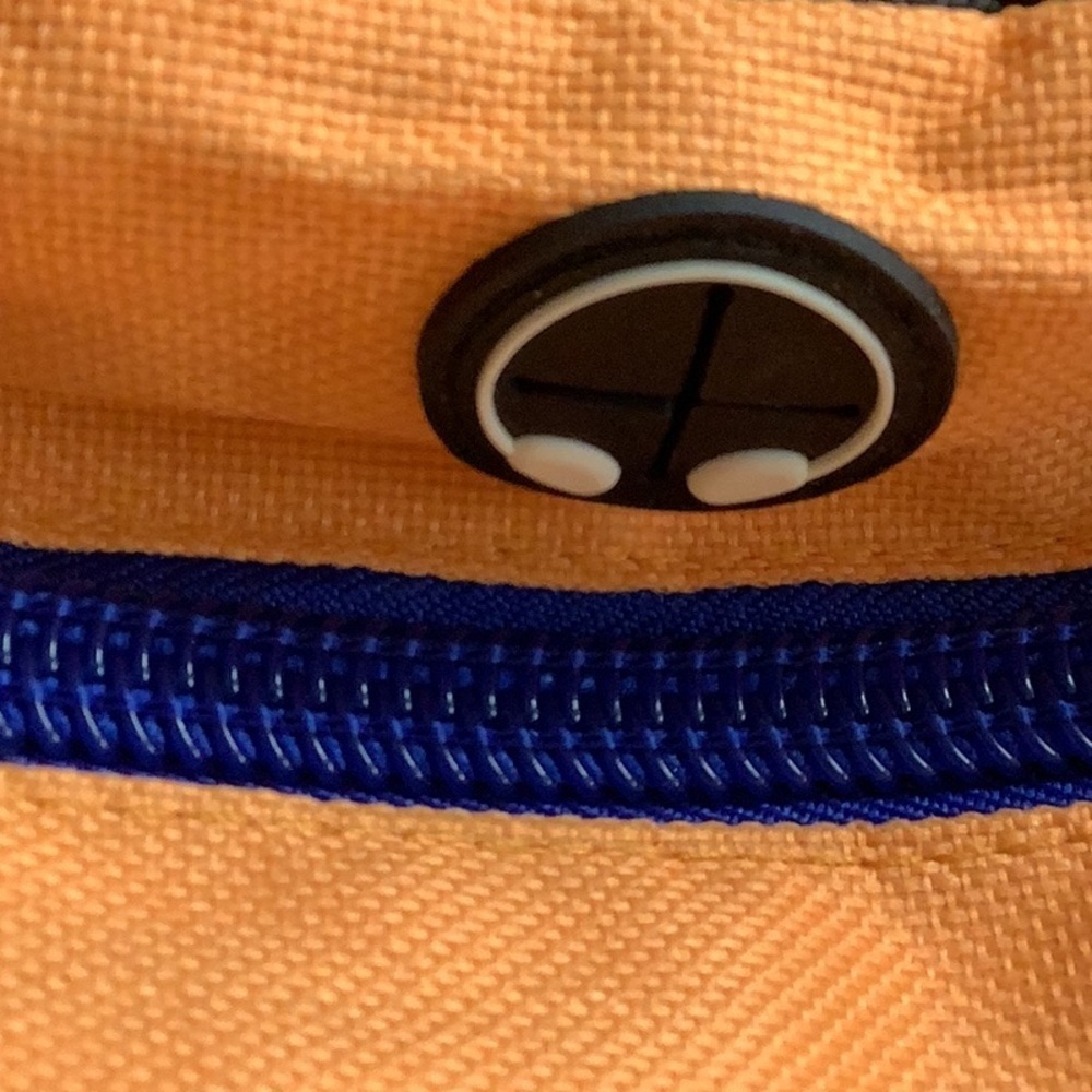 Eaglesport Stylish Orange Backpack With Blue Accents. (Preloved) - Picture 9 of 10